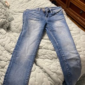 Buckle Black womens skinny jeans 26x31 light washed